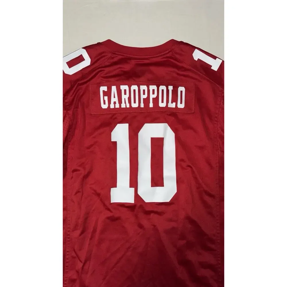 Nike On Field 49ers Jimmy Garoppolo #10 Jersey Red NFL Size 3XL